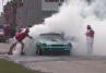 Chevy Camaro burnout