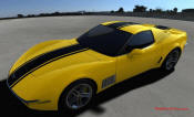 This is the C3R which is a C6 (Corvette) Platform based Retro of a 1969 Corvette Stingray.