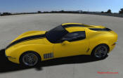 This is the C3R which is a C6 (Corvette) Platform based Retro of a 1969 Corvette Stingray.