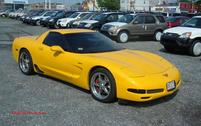 C5 Chevrolet Z06 Corvette 2001 - 2004, 385 to 405 horsepower, Aluminum block and heads LS6, all with 6 speeds.  America's sport car.