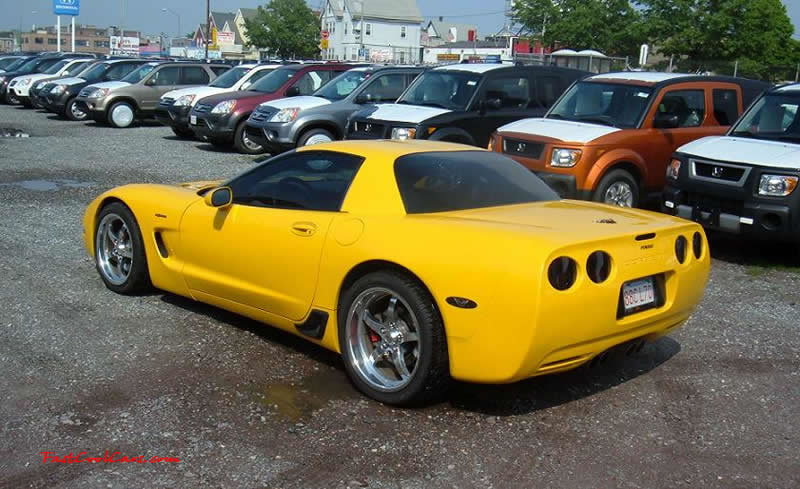 C5 Chevrolet Z06 Corvette 2001 - 2004, 385 to 405 horsepower, Aluminum block and heads LS6, all with 6 speeds.  America's sport car.