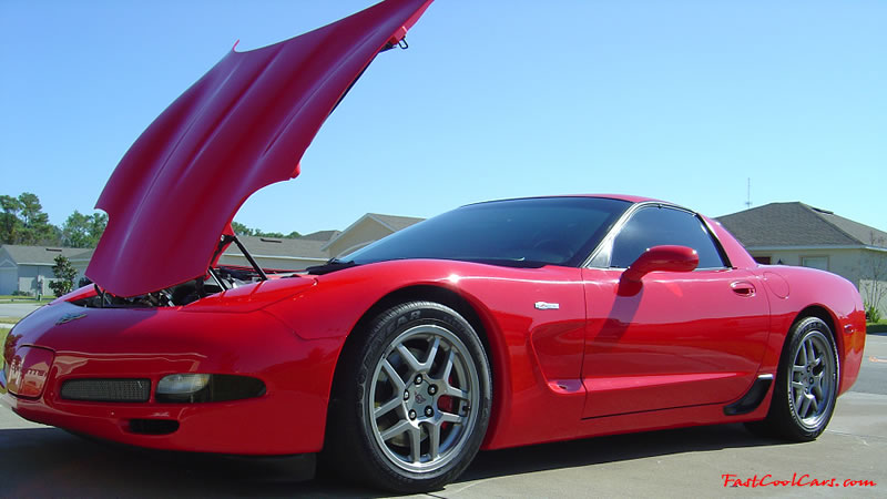 C5 Chevrolet Z06 Corvette 2001 - 2004, 385 to 405 horsepower, Aluminum block and heads LS6, all with 6 speeds.  America's sport car.