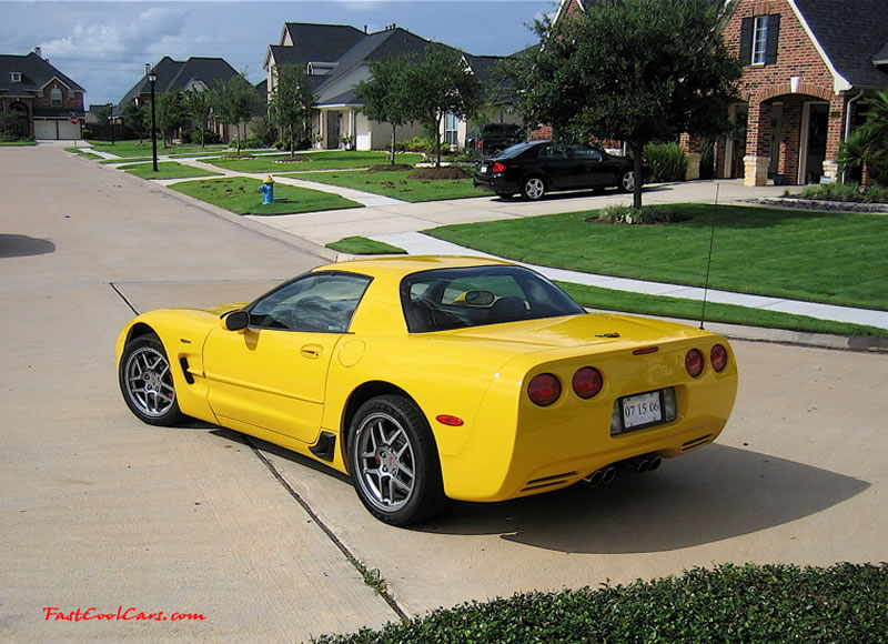 C5 Chevrolet Z06 Corvette 2001 - 2004, 385 to 405 horsepower, Aluminum block and heads LS6, all with 6 speeds.  America's sport car.