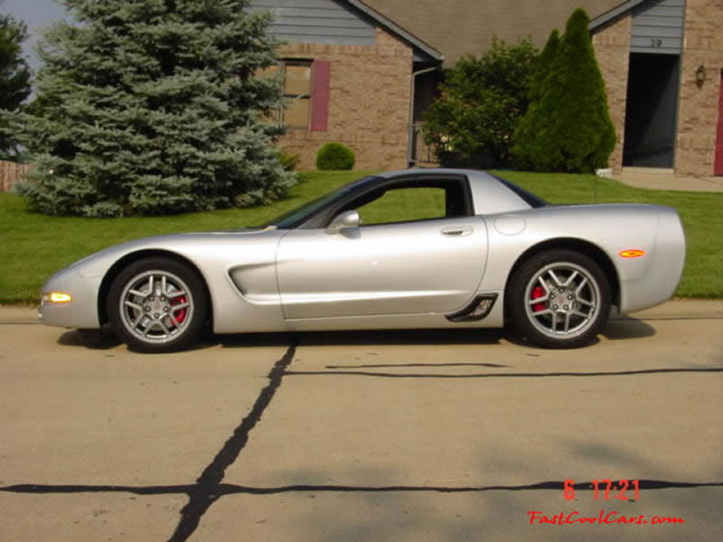 C5 Chevrolet Z06 Corvette 2001 - 2004, 385 to 405 horsepower, Aluminum block and heads LS6, all with 6 speeds.  America's sport car.