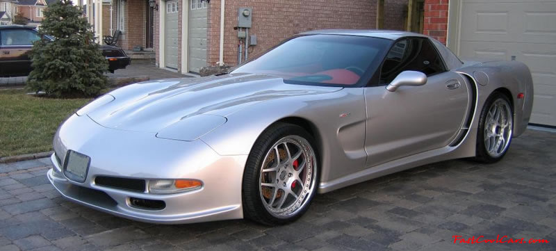 C5 Chevrolet Z06 Corvette 2001 - 2004, 385 to 405 horsepower, Aluminum block and heads LS6, all with 6 speeds.  America's sport car.