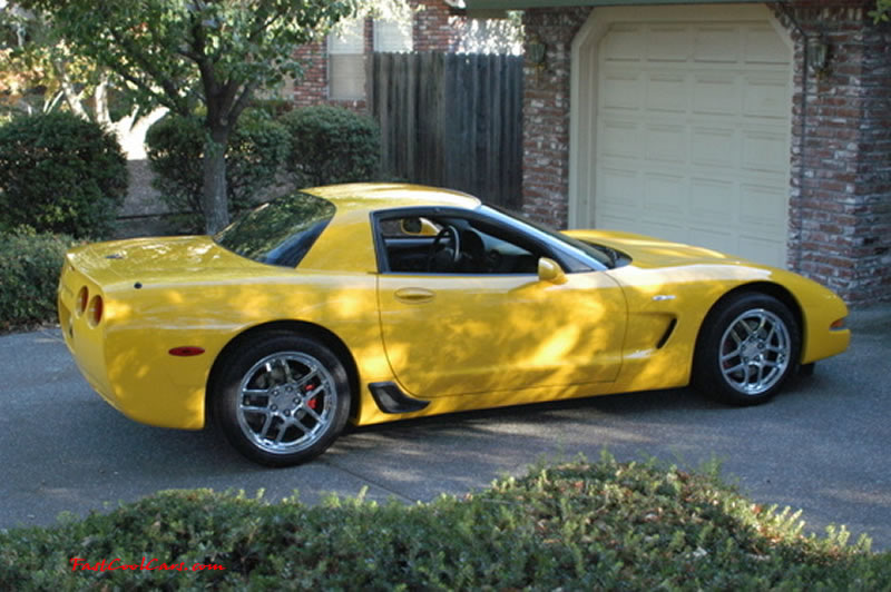 C5 Chevrolet Z06 Corvette 2001 - 2004, 385 to 405 horsepower, Aluminum block and heads LS6, all with 6 speeds.  America's sport car.