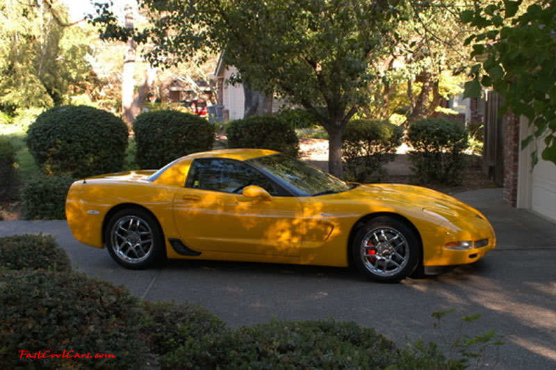 C5 Chevrolet Z06 Corvette 2001 - 2004, 385 to 405 horsepower, Aluminum block and heads LS6, all with 6 speeds.  America's sport car.