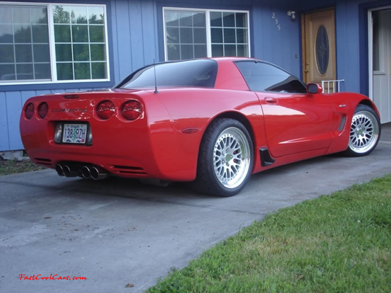 C5 Chevrolet Z06 Corvette 2001 - 2004, 385 to 405 horsepower, Aluminum block and heads LS6, all with 6 speeds.  America's sport car.
