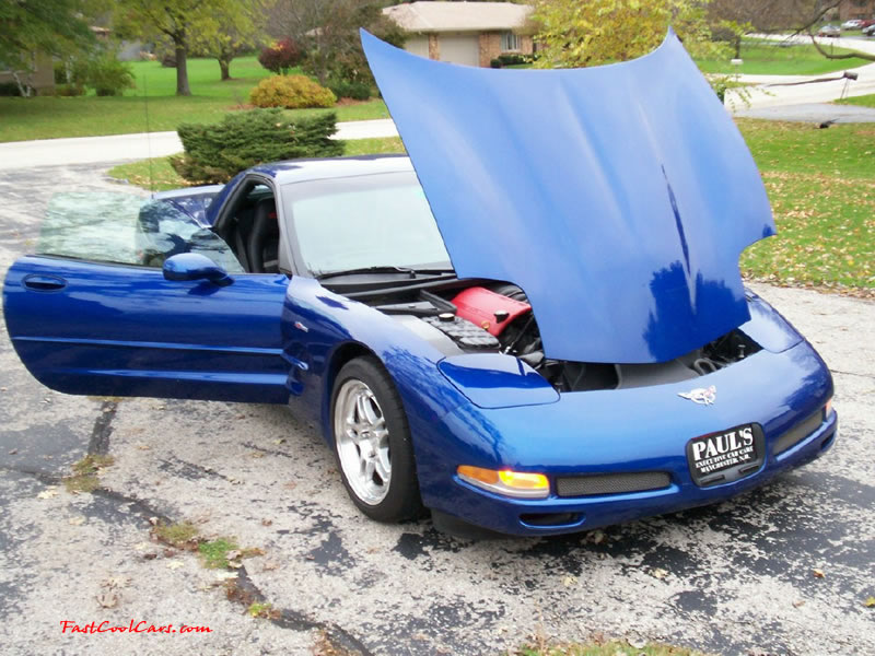 C5 Chevrolet Z06 Corvette 2001 - 2004, 385 to 405 horsepower, Aluminum block and heads LS6, all with 6 speeds.  America's sport car.