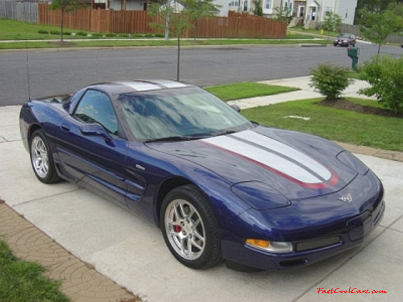 C5 Chevrolet Z06 Corvette 2001 - 2004, 385 to 405 horsepower, Aluminum block and heads LS6, all with 6 speeds.  America's sport car.