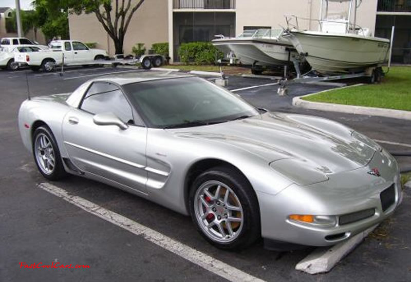 C5 Chevrolet Z06 Corvette 2001 - 2004, 385 to 405 horsepower, Aluminum block and heads LS6, all with 6 speeds.  America's sport car.