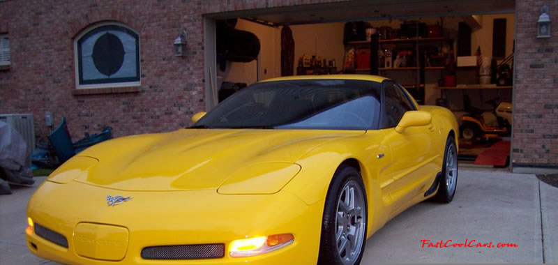 C5 Chevrolet Z06 Corvette 2001 - 2004, 385 to 405 horsepower, Aluminum block and heads LS6, all with 6 speeds.  America's sport car.