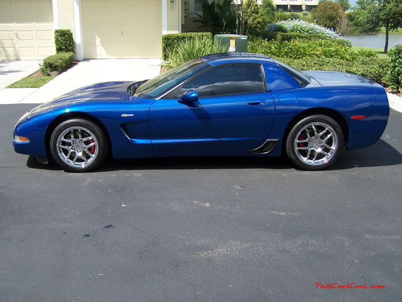 C5 Chevrolet Z06 Corvette 2001 - 2004, 385 to 405 horsepower, Aluminum block and heads LS6, all with 6 speeds.  America's sport car.