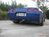C5 Chevrolet Z06 Corvette 2001 - 2004, 385 to 405 horsepower, Aluminum block and heads LS6, all with 6 speeds.  America's sport car in Electron Blue, with C6 Z06 wheels and bigger brake set-up, nice.