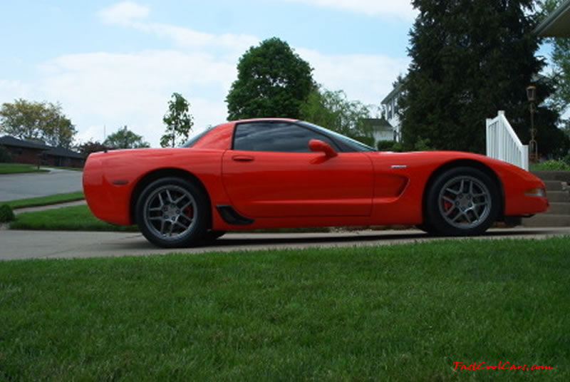 C5 Chevrolet Z06 Corvette 2001 - 2004, 385 to 405 horsepower, Aluminum block and heads LS6, all with 6 speeds.  America's sport car.