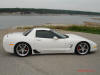 C5 Chevrolet Z06 Corvette 2001 - 2004, 385 to 405 horsepower, Aluminum block and heads LS6, all with 6 speeds.  America's sport car in Artic white, with a very nice set of CCW wheels.