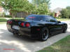 C5 Chevrolet Z06 Corvette 2001 - 2004, 385 to 405 horsepower, Aluminum block and heads LS6, all with 6 speeds.  America's sport car in Black, with custom black wheels.