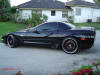 C5 Chevrolet Z06 Corvette 2001 - 2004, 385 to 405 horsepower, Aluminum block and heads LS6, all with 6 speeds.  America's sport car in Black, with custom black wheels.