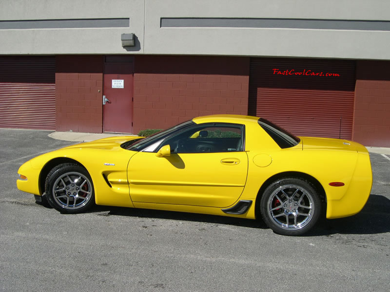 C5 Chevrolet Z06 Corvette 2001 - 2004, 385 to 405 horsepower, Aluminum block and heads LS6, all with 6 speeds.  America's sport car.