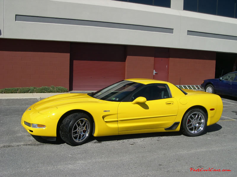 C5 Chevrolet Z06 Corvette 2001 - 2004, 385 to 405 horsepower, Aluminum block and heads LS6, all with 6 speeds.  America's sport car.