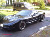 C5 Chevrolet Z06 Corvette 2001 - 2004, 385 to 405 horsepower, Aluminum block and heads LS6, all with 6 speeds.  America's sport car in black.