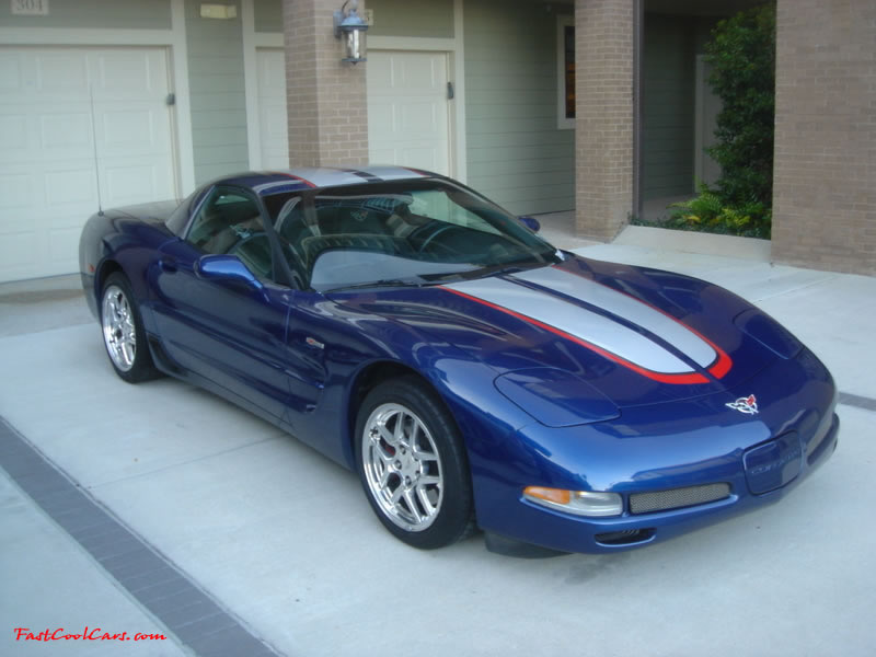 C5 Chevrolet Z06 Corvette 2001 - 2004, 385 to 405 horsepower, Aluminum block and heads LS6, all with 6 speeds.  America's sport car.