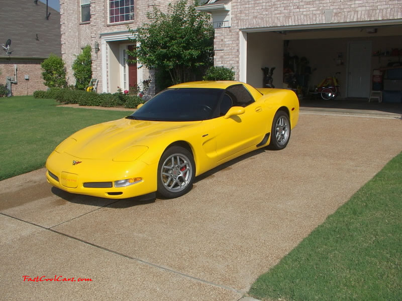 C5 Chevrolet Z06 Corvette 2001 - 2004, 385 to 405 horsepower, Aluminum block and heads LS6, all with 6 speeds.  America's sport car.
