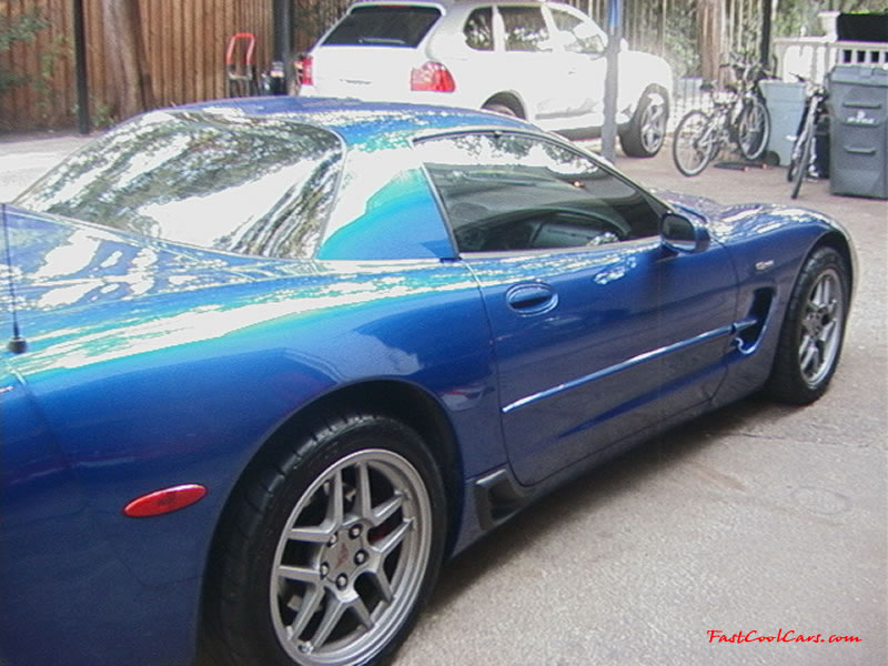 C5 Chevrolet Z06 Corvette 2001 - 2004, 385 to 405 horsepower, Aluminum block and heads LS6, all with 6 speeds.  America's sport car