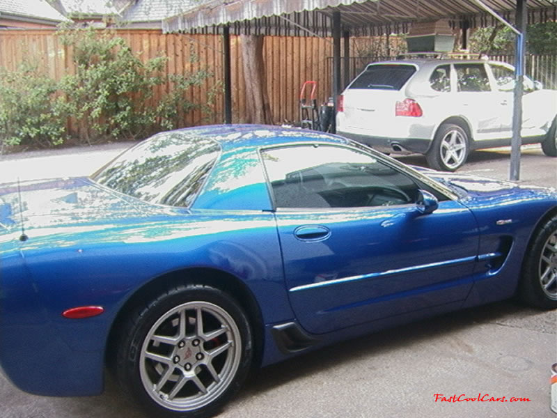 C5 Chevrolet Z06 Corvette 2001 - 2004, 385 to 405 horsepower, Aluminum block and heads LS6, all with 6 speeds.  America's sport car
