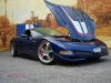 C5 Chevrolet Z06 Corvette 2001 - 2004, 385 to 405 horsepower, Aluminum block and heads LS6, all with 6 speeds.  America's sport car in Electron Blue, 2004 Z16 with carbon fiber hood, and polished wheels stock.