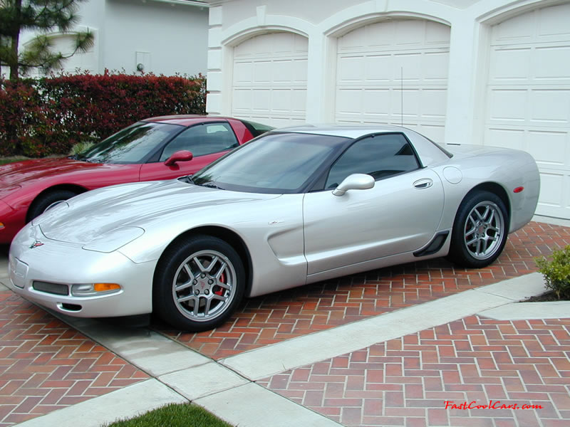 C5 Chevrolet Z06 Corvette 2001 - 2004, 385 to 405 horsepower, Aluminum block and heads LS6, all with 6 speeds.  America's sport car.