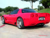 C5 Chevrolet Z06 Corvette 2001 - 2004, 385 to 405 horsepower, Aluminum block and heads LS6, all with 6 speeds.  America's sport car in Red, with CCW SP 505's wheels.