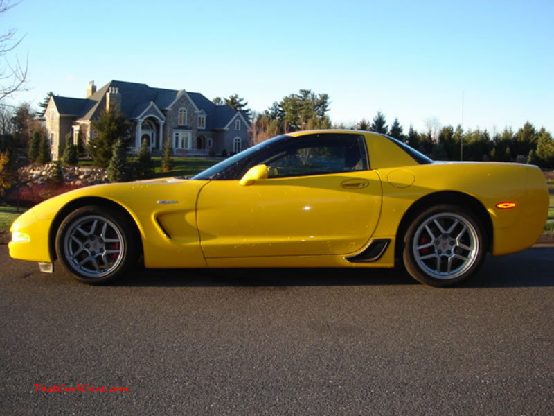 C5 Chevrolet Z06 Corvette 2001 - 2004, 385 to 405 horsepower, Aluminum block and heads LS6, all with 6 speeds.  America's sport car.
