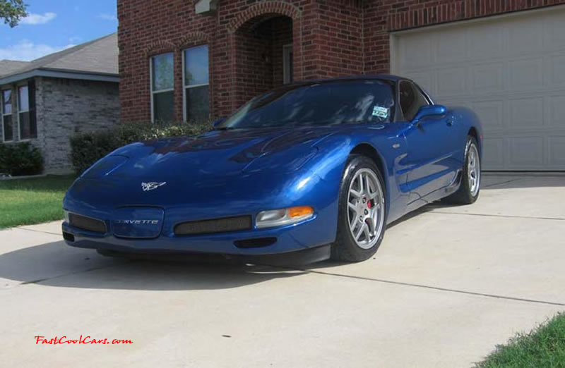 C5 Chevrolet Z06 Corvette 2001 - 2004, 385 to 405 horsepower, Aluminum block and heads LS6, all with 6 speeds.  America's sport car.