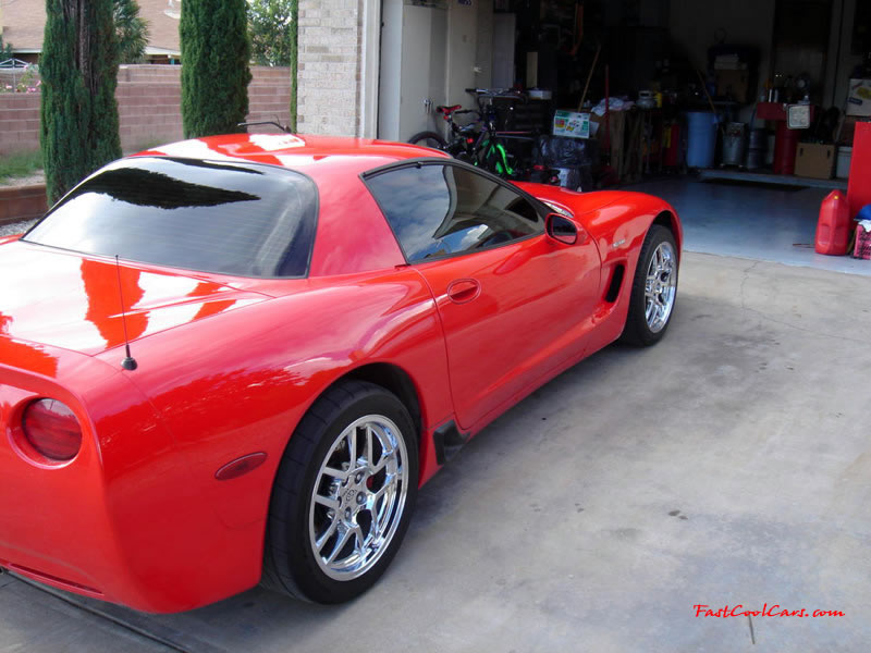 C5 Chevrolet Z06 Corvette 2001 - 2004, 385 to 405 horsepower, Aluminum block and heads LS6, all with 6 speeds.  America's sport car.