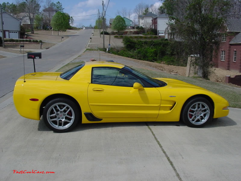 C5 Chevrolet Z06 Corvette 2001 - 2004, 385 to 405 horsepower, Aluminum block and heads LS6, all with 6 speeds.  America's sport car.
