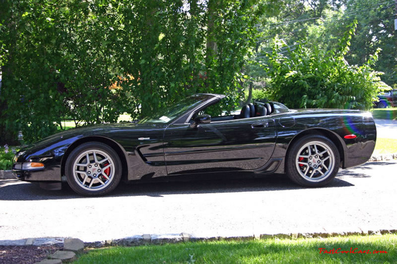 C5 Chevrolet Z06 Corvette 2001 - 2004, 385 to 405 horsepower, Aluminum block and heads LS6, all with 6 speeds.  America's sport car.