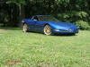 C5 Chevrolet Z06 Corvette 2001 - 2004, 385 to 405 horsepower, Aluminum block and heads LS6, all with 6 speeds.  America's sport car in EB paint with gold custom wheels.