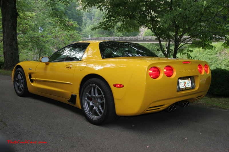 C5 Chevrolet Z06 Corvette 2001 - 2004, 385 to 405 horsepower, Aluminum block and heads LS6, all with 6 speeds.  America's sport car.