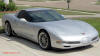 C5 Chevrolet Z06 Corvette 2001 - 2004, 385 to 405 horsepower, Aluminum block and heads LS6, all with 6 speeds.  America's sport car in Quick Silver paint with nice set of custom wheels.