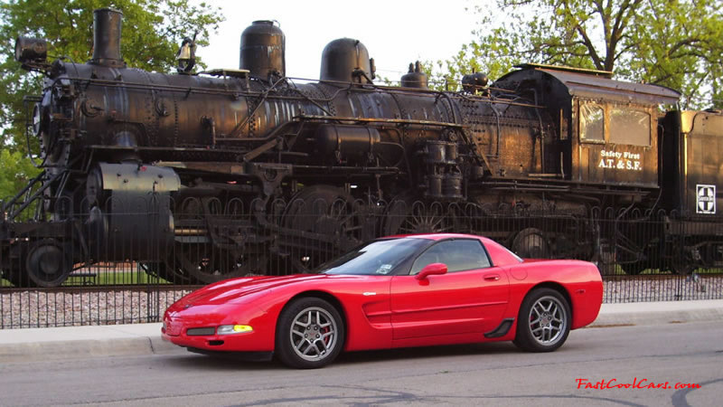 C5 Chevrolet Z06 Corvette 2001 - 2004, 385 to 405 horsepower, Aluminum block and heads LS6, all with 6 speeds.  America's sport car.