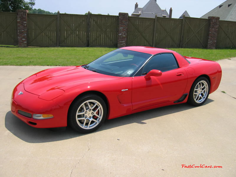 C5 Chevrolet Z06 Corvette 2001 - 2004, 385 to 405 horsepower, Aluminum block and heads LS6, all with 6 speeds.  America's sport car.