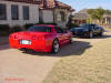 C5 Chevrolet Z06 Corvette 2001 - 2004, 385 to 405 horsepower, Aluminum block and heads LS6, all with 6 speeds.  America's sport car in red, nice custom wheels.