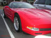 C5 Chevrolet Z06 Corvette 2001 - 2004, 385 to 405 horsepower, Aluminum block and heads LS6, all with 6 speeds.  America's sport car in red, with custom wheels.