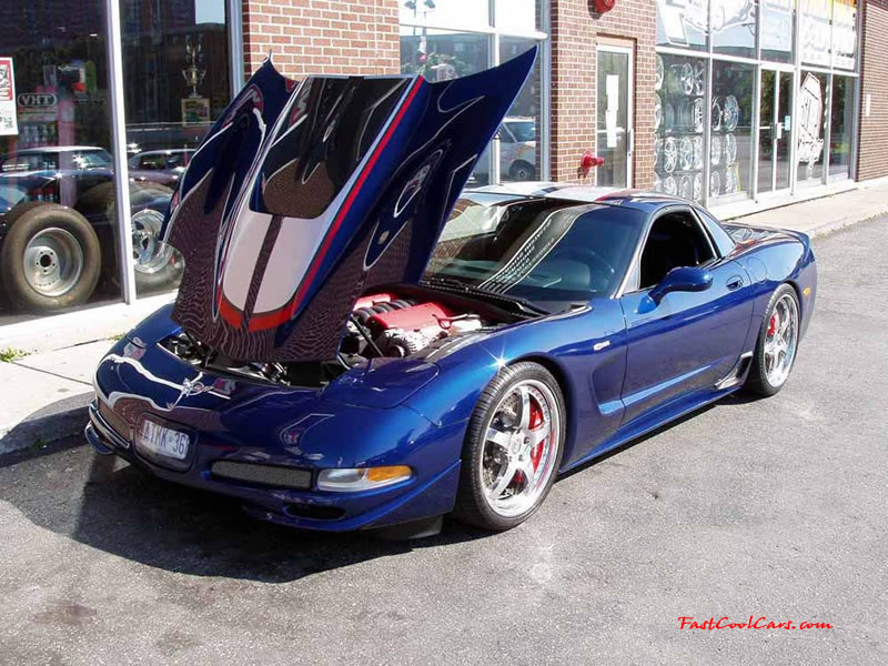 C5 Chevrolet Z06 Corvette 2001 - 2004, 385 to 405 horsepower, Aluminum block and heads LS6, all with 6 speeds.  America's sport car.