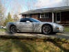 C5 Chevrolet Z06 Corvette 2001 - 2004, 385 to 405 horsepower, Aluminum block and heads LS6, all with 6 speeds.  America's sport car in Quick Silver, with chrome Z06 wheels.