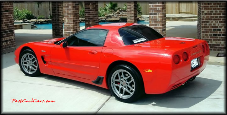 C5 Chevrolet Z06 Corvette 2001 - 2004, 385 to 405 horsepower, Aluminum block and heads LS6, all with 6 speeds.  America's sport car.