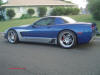 C5 Chevrolet Z06 Corvette 2001 - 2004, 385 to 405 horsepower, Aluminum block and heads LS6, all with 6 speeds.  America's sport car in Electron Blue. With custom paint job and nice set of wheels.