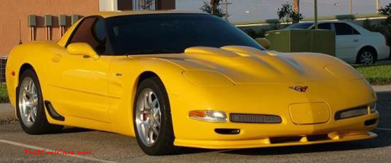 C5 Chevrolet Z06 Corvette 2001 - 2004, 385 to 405 horsepower, Aluminum block and heads LS6, all with 6 speeds.  America's sport car.