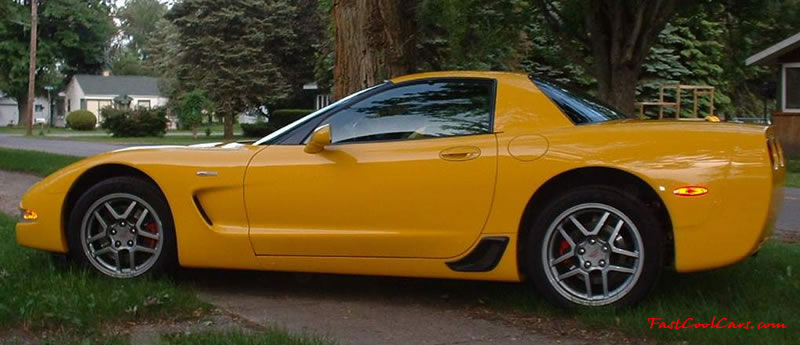 C5 Chevrolet Z06 Corvette 2001 - 2004, 385 to 405 horsepower, Aluminum block and heads LS6, all with 6 speeds.  America's sport car.